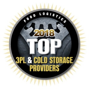 food logistics top 3PL and Cold Storage Providers 2018