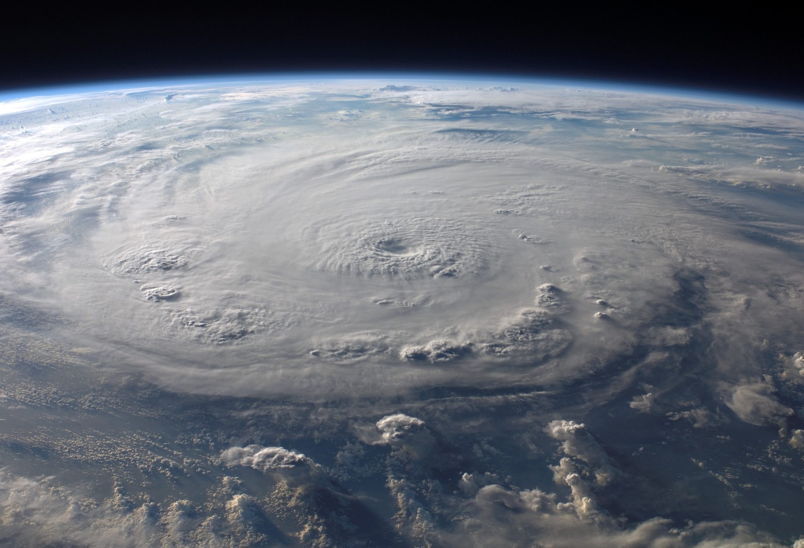 view of hurricane Harvey
