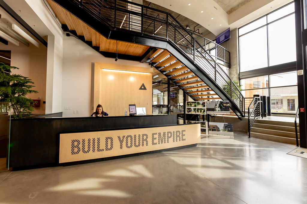 Axle Logistics lobby in Knoxville TN